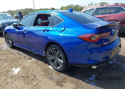 2021 Acura Tlx A-Spec Package z USA, uszkodzony, nr VIN 19UUB5F58MA004066